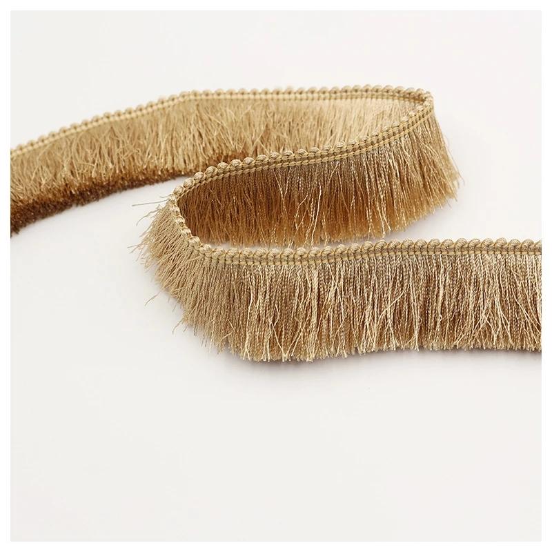 3 yards/lot Billiga Tjocka tofskanter 2,8 cm bred polyestergardin/kuddkant Örhänge/väska Dekorativ spetsfranssömnad