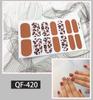 New Ins Leopard Print Nail Sticker Waterproof and Long-lasting European and American Nail Sticker Pregnant Women Can Use Nail Sticker