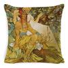 Pillow Ancient Greek Mythology Waist Support Office Sofa Cushion Home Bed Cushion Bedside Backrest