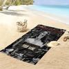 Name Custom Lana Del Rey Poster Print Beach Towel, Large Soft Quick Dry Towel for Beach Camping Swimming