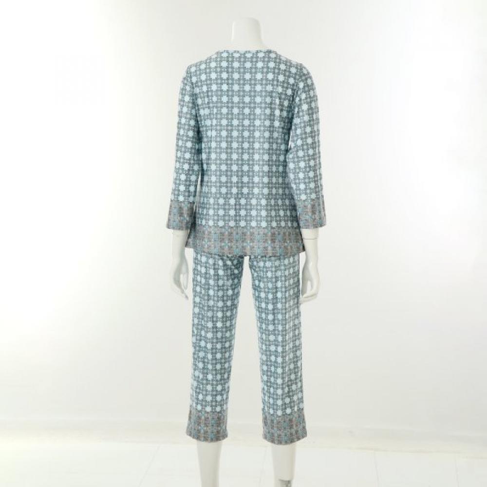 Wacoal Women Indoor Wear Set 50d Spandex Geometric Print Wpa379ws Wpa379wp