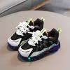 Kids Breathable Led Flashing Casual Sports Sneakers For Boys And Girls