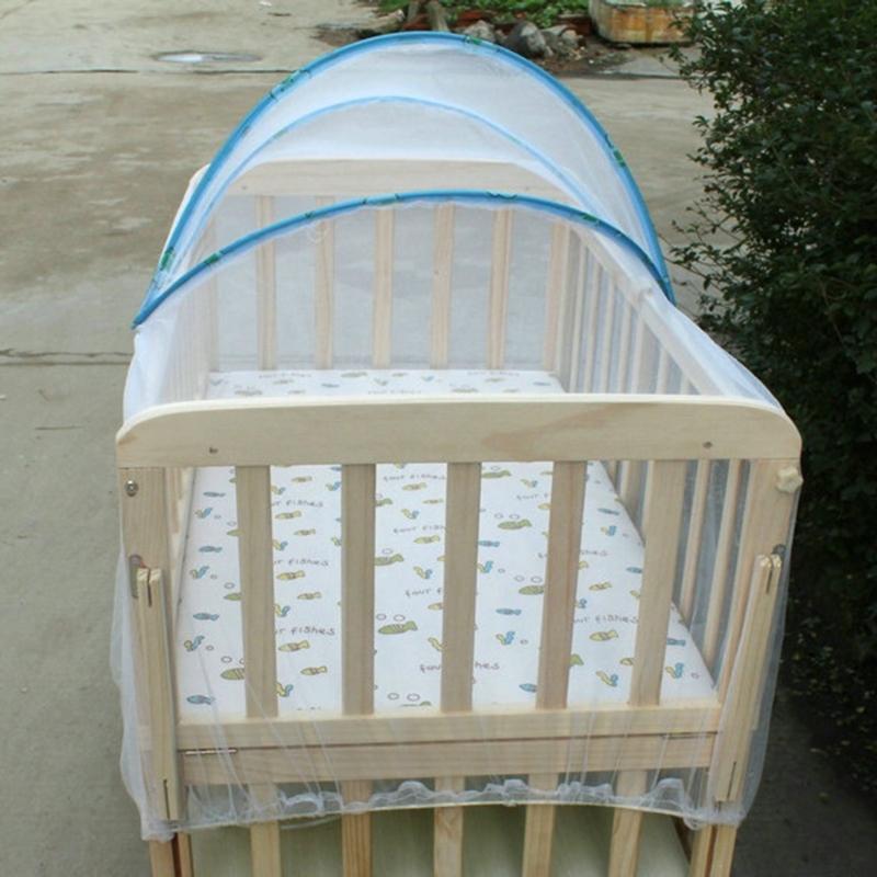 Portable Infant Bed Support Tent Travel Friendly & Easy to Use Baby Bed Netting Cotton Net Soft & Comfortable Bed Net