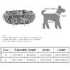 Dog Collar Microfiber Anti-Bite Rivet Neck Ring Domineering Spike Decorative Wolf Dog Neck Cover