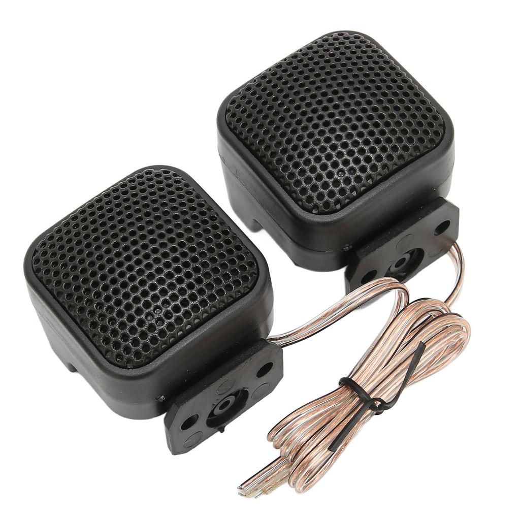 2 Pcs Car Tweeters 105dB 500W Interior Stereo Audio Loudspeaker for Sound System