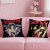 S-Skid Rows Singer Cushion Cover Comfortable Reversible Pillow Cover Ideal For Car Sofa Bedroom & Beyond