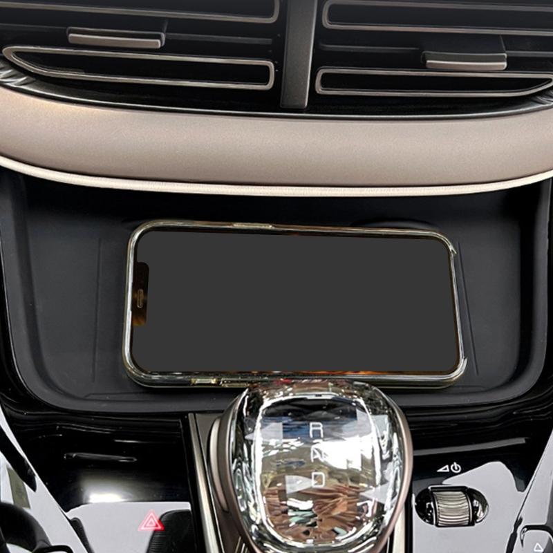 Wireless Chargers Pad Automotive Interior Accessory Anti Slip Mat Protection Soft Silicone Pad for DENZA D9 Flexible Pad