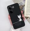 For Tecno Camon 20 Pro 4G 5G Phone Cases Cute Design Matte Silicone Shockproof Black Cover For Tecno Camon20 20Pro Bumper Capa