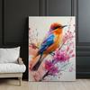 Melodia Kwitnącej Wiśni Melodia Kwitnącej Wiśni, 70X100 Cm, Bez Ramy, Płótno Premium Na Blejtramie