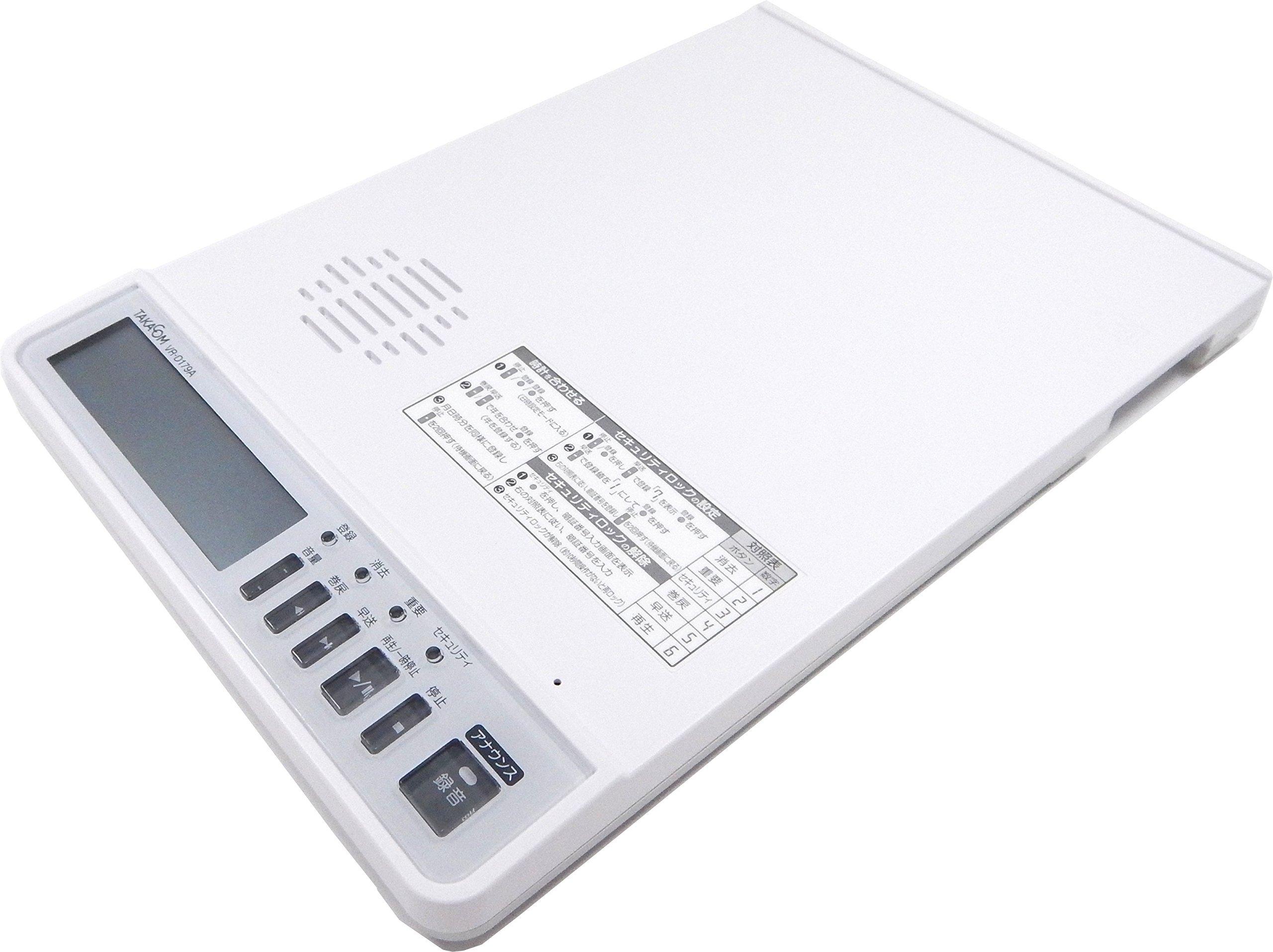 

call recording device model of TAKACOM/Takacom VR-D179A (successor VR-D175A)
