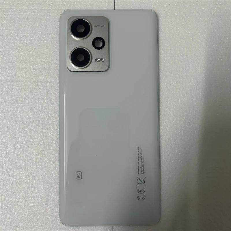 Housing For Xiaomi Redmi Note 12 Pro Plus 6.67" Battery Back Cover Repair Rear Glass Case Camera Lens