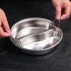 Round Stainless Steel Steaming Basket with Handles Steaming Plate Steamers Insert Food Pan  Home