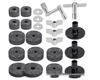 23-Piece Anti-Slip Drum Felt Pad Set - Drum Set Accessories