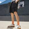 Lining Badfive 2022 Shanghai City Limited Series Hu Hood Einfarbig Große Tasche Gerades Bein Lässige Shorts Herren Unterteile Schwarz AKSSA77-3