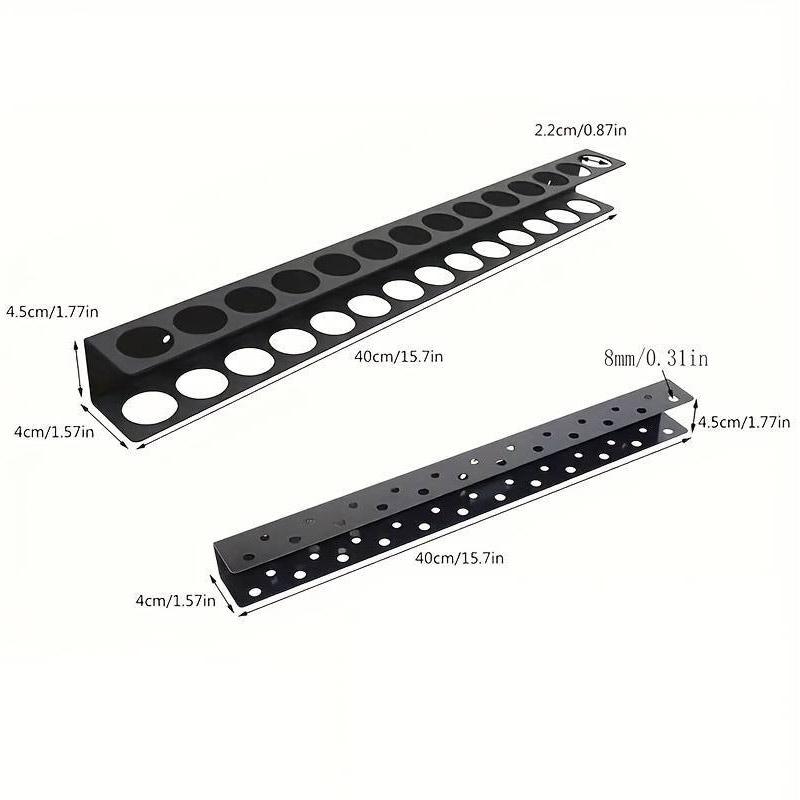 Wall Mounted Hardware Tool Storage Rack Multifunctional Tool Management Metal Screwdriver Pliers Storage Rack Tool Storage