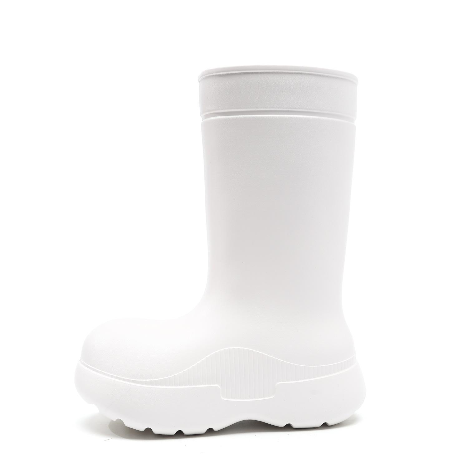 

Весенне-осенние новые высокие резиновые сапоги женские повседневные простые для дождливой погоды рабочие нескользящие износостойкие водонепроницаемые удобные дождевые туфли 39-40