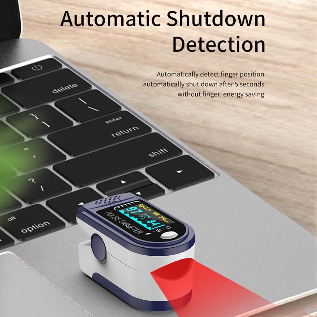 Buy Home Fingertip Blood Oxygen Saturation Oximeter Monitor Heart Rate