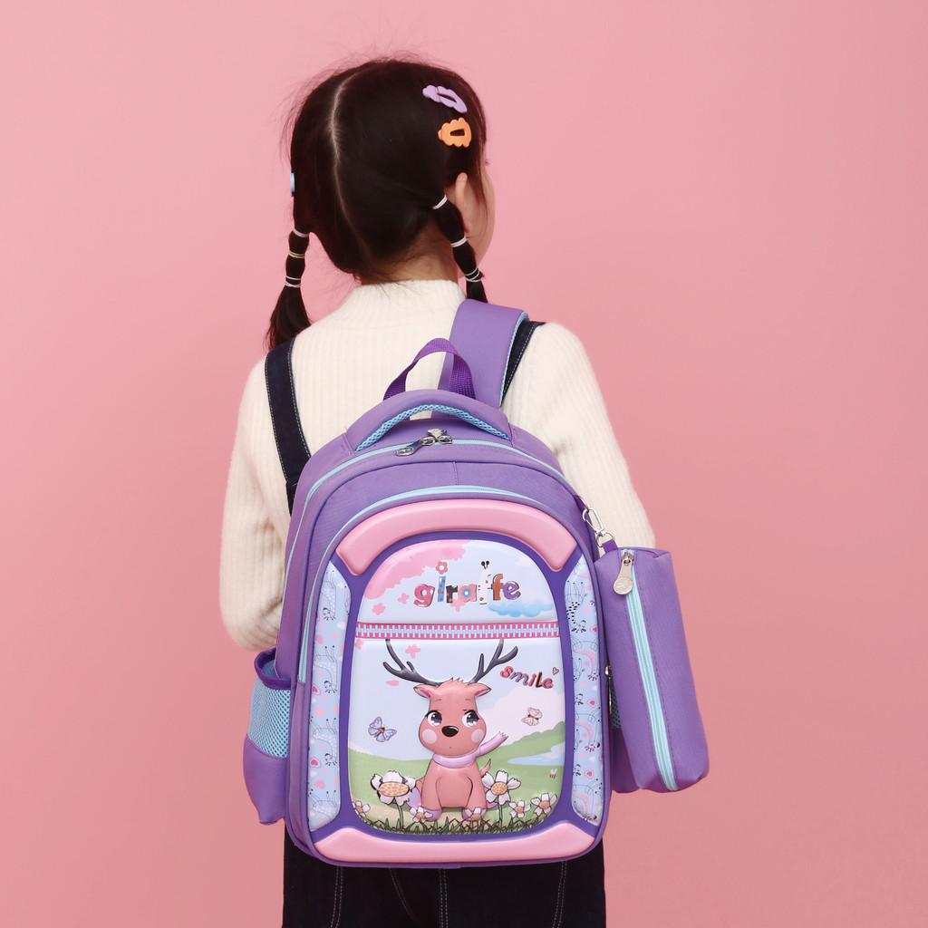Stylish And Comfortable Primary School Backpack For Kids With Breathable Design