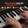 VEVOR 88 Key Folding Keyboard Piano, Bluetooth & MIDI
