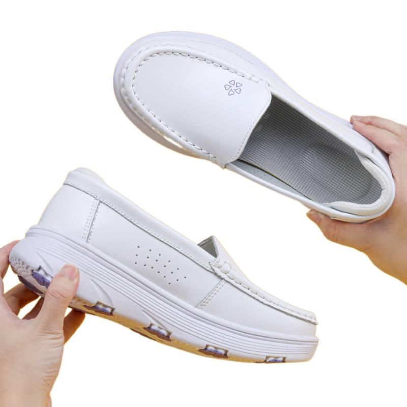 Nurse Shoes Soft Sole Breathable Doctor Shoes Thick Sole Spring Summer Not Tired Foot Medical Shoes