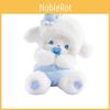Toys Cute Woolen With Checkered Pants Design And Pacifier Decor For Kids Sleep