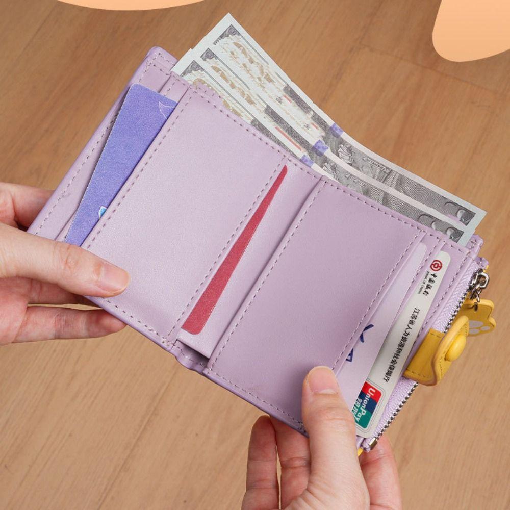 Purse Card Bag Korean Style PU Leather Card Holder Retro Coin Pouch  Men