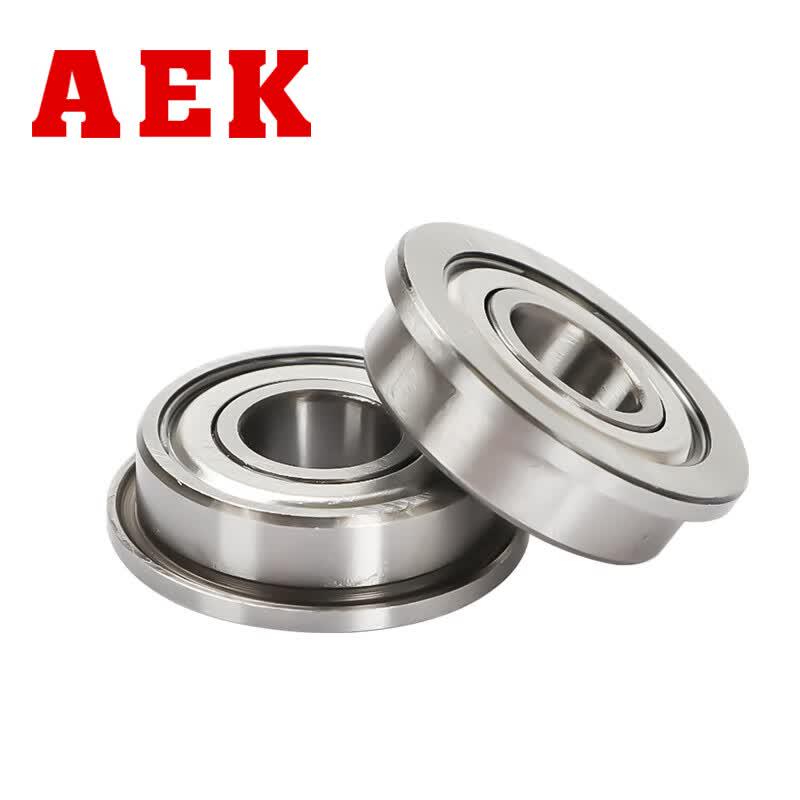 AEK US Import Flanged Deep Groove Ball Bearings (ZZ Steel Seal)