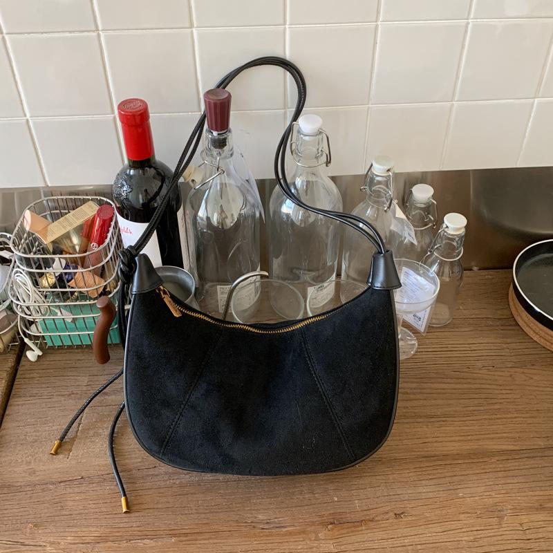 Fresh and Fashionable Leopard Print Women's Bag, Trendy Dumpling Bag, Large-capacity Armpit Bag