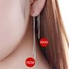 1Pc Stylish Women Long Linear Chain Dangle Ear Line Threader Earring Jewelry Jewelry Gift