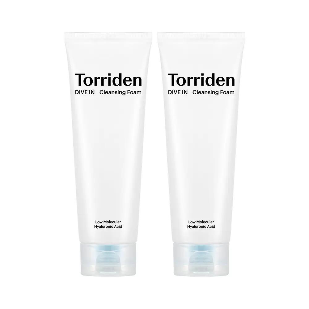

Torriden DIVE-IN Low Molecular Hyaluronic Acid Cleansing Foam Double Set (150 ml × 2)