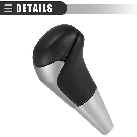 Motoforti Car Auto Automatic Gear Stick Shift Knob, for Toyota 4Runner 2003-2021, Faux Leather, Metal, Black