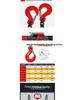 G80 Manganese Steel Chain Sling with Hook and Shackle for Lifting and Overhead Crane Operations
