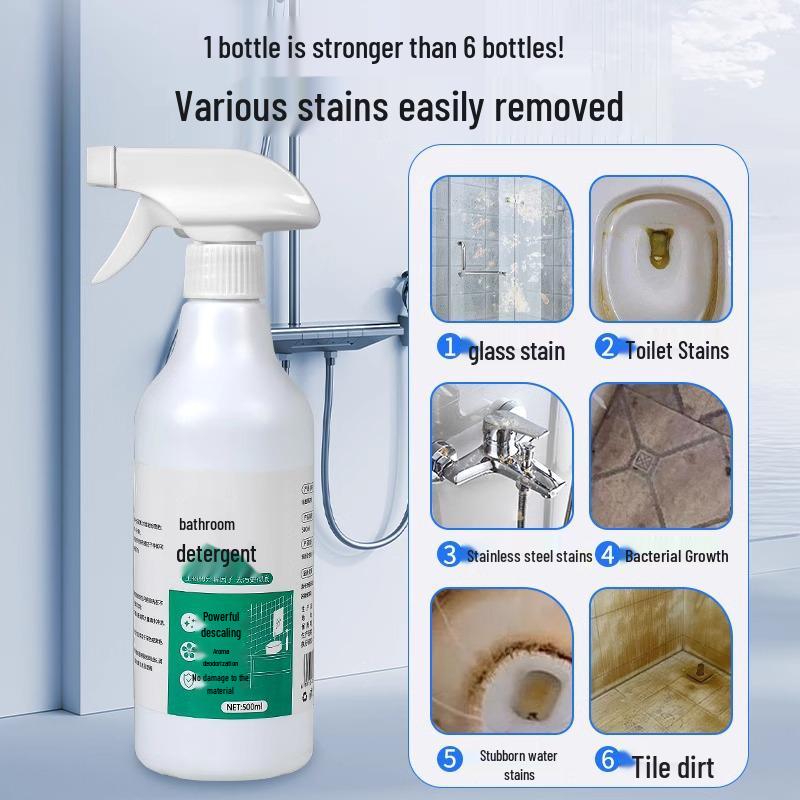 Limescale & Stain Remover for Bathroom Tiles & Stainless Steel