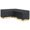 Furniture Cover Black 250 x 180 x 80 cm 210D Oxford Fabric