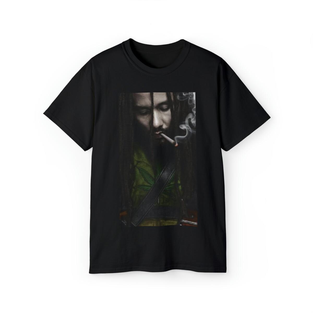 Marley Shirt, Ky-Mani Marley T-Shirt, Marley Unisex Ultra Cotton Tee S разноцветный
