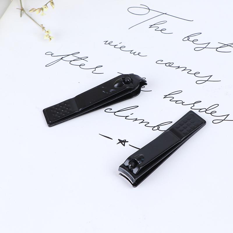 Professional Black Stainless Steel Toe Nail Cutter Nails Trimmer Clipper Machine