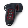 Key protect For Chery Tiggo 8 Pro Silicone Car Key Cover Case For Chery Tiggo 7 Pro 8 PLUS Arrizo 5 3 Button Key Holder Keychain