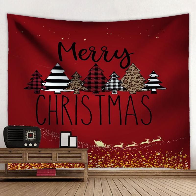 Christmas Balls And Snow Wall Hanging Tapestry Christmas Wall Hanging Tree Wall Hanging Gorgeous Christmas Tree Fireplace Gifts