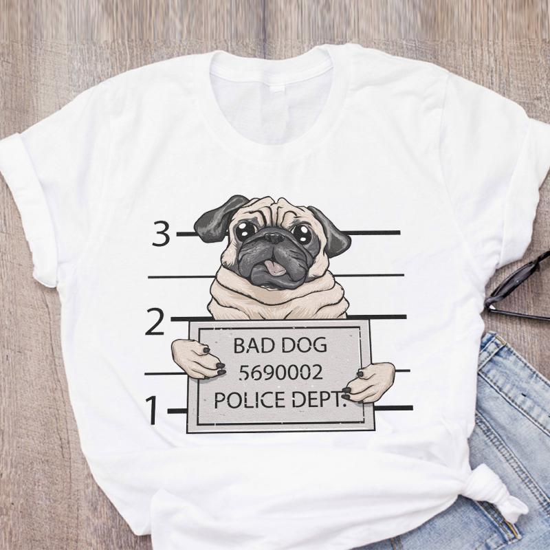 Dog Mom Letters Pet Flower Fashion Printed Women T-Shirts New Summer Top Femme Tshirt Harajuku O-Neck Casual Tee Ladies Clothing