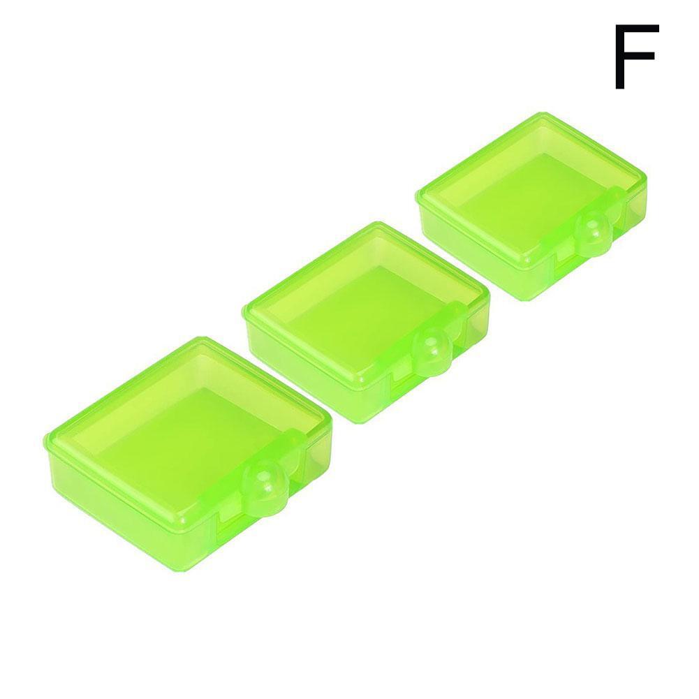 Small Pocket Pill Case 3 Pack Daily Single Pill Box Organizer Portable Container