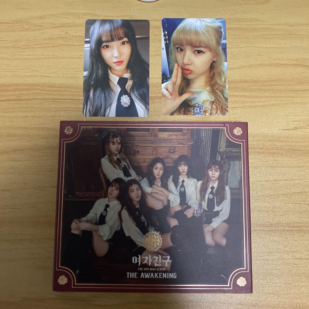 

[Б/У] Альбом GFRIEND YOJACHING FINGERTIP с торговой картой