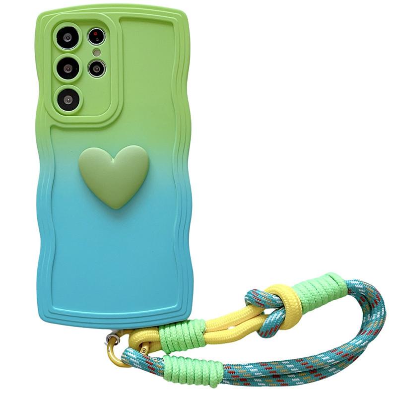 Applicable to Samsung S25ultra mobile phone case a73 love s23 lanyard A54 sense S23fe liquid s22a34
