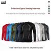 Men's Cross-Season Quick-Dry Breathable Base Layer for Fitness, Basketball, and Running - European Size with Fashion Print.