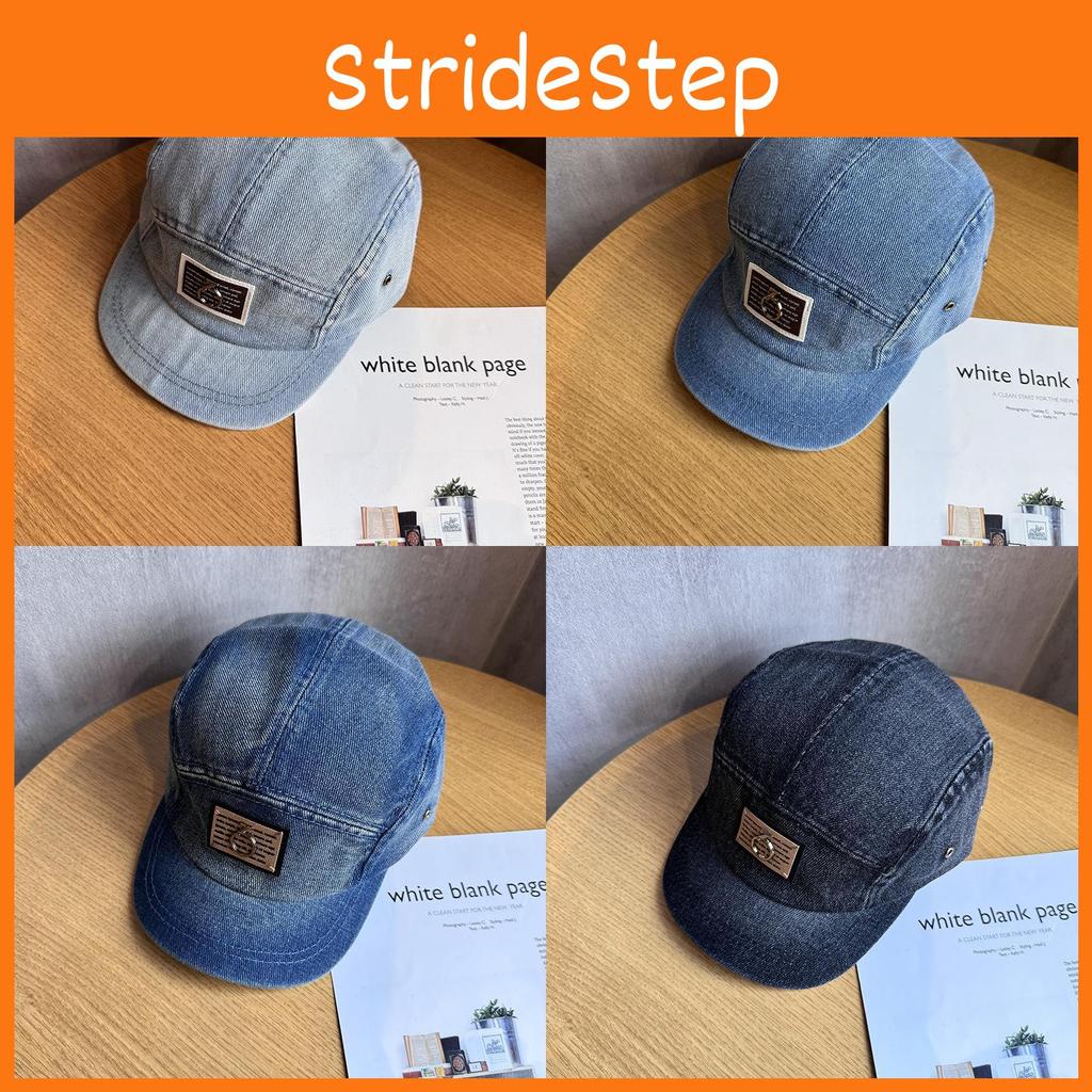 Trendy Letter Patch Cotton Baseball Hat With Breathable Design For Wear Casual