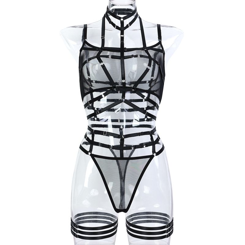 

INS Интернет-знаменитость Полый Однотонный Тяжелая Работа Бретели Жилет Black S