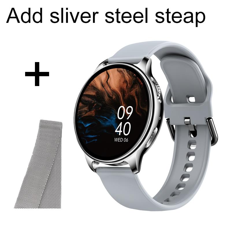 696 Bt Call Smart Watch Men Women Rotating Button Smartwatch Heart Rate Test 1.32 Inch 360*360 Relojes Inteligentes Ladies