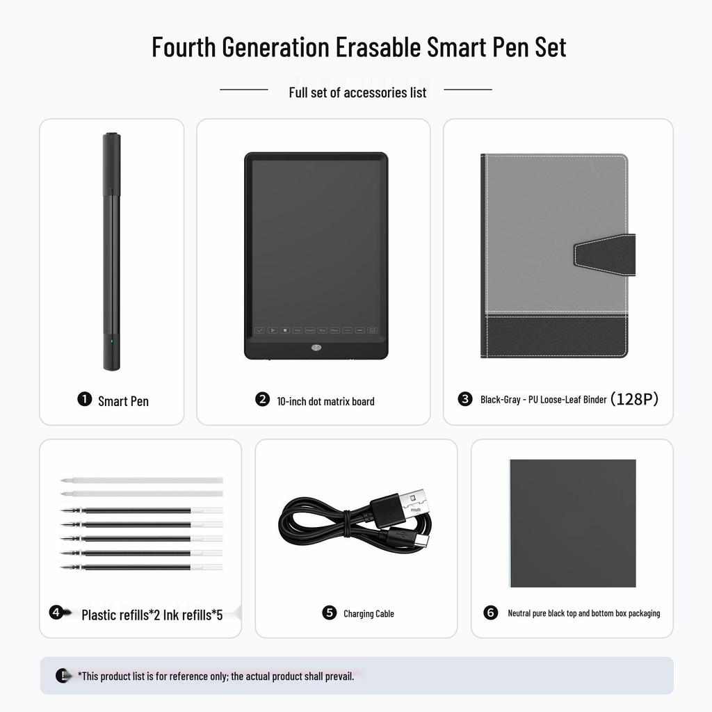 Set Penna Smart NEWYES 3ª Generazione: Schermo E-Paper con Scrittura Sincrona per Riunioni di Lavoro.