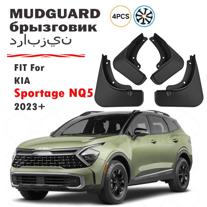 Vorne Hinten 4 Stück Für KIA Sportage NQ5 MK5 Schmutzfänger Schmutzblech Kotflügel Schmutzfänger Schutzbleche Spritzschutz Auto Zubehör 2024 2025 2026+