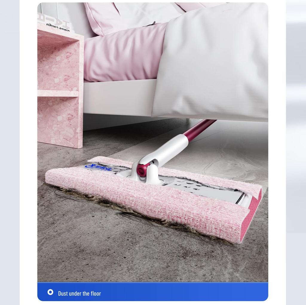 Baojia Jie Electrostatic Mop: Disposable Vacuuming Dry Cloth Mop for Easy Floor Dust Removal