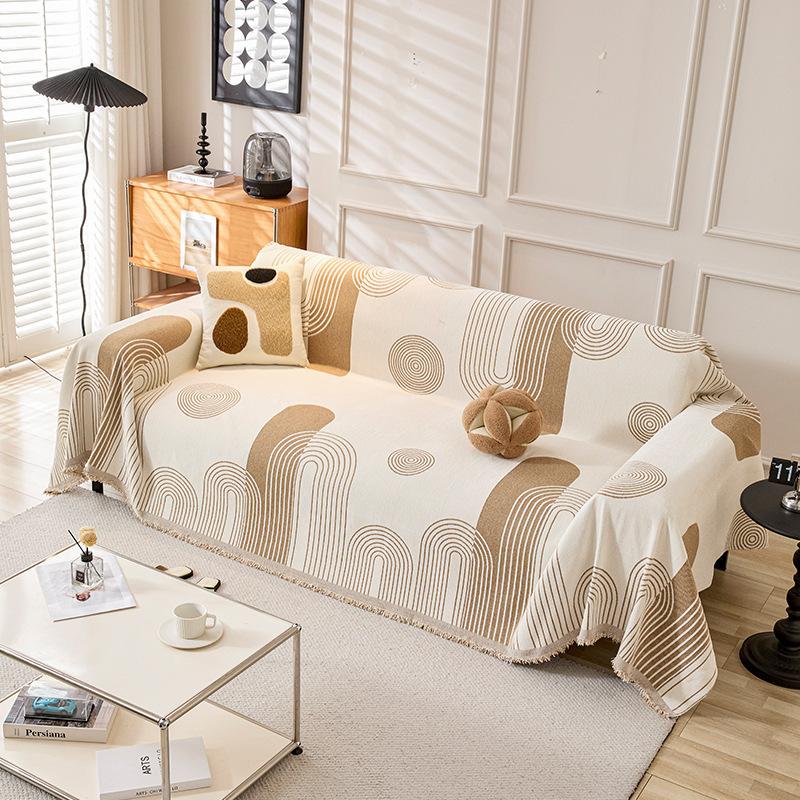 Removable Chenille Sofa Covers All Season Washable Slipcovers